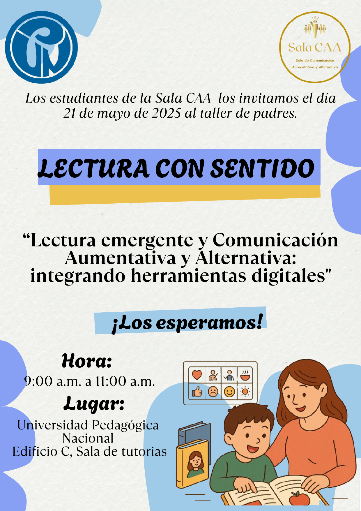 Taller de padres: Lectura con sentido